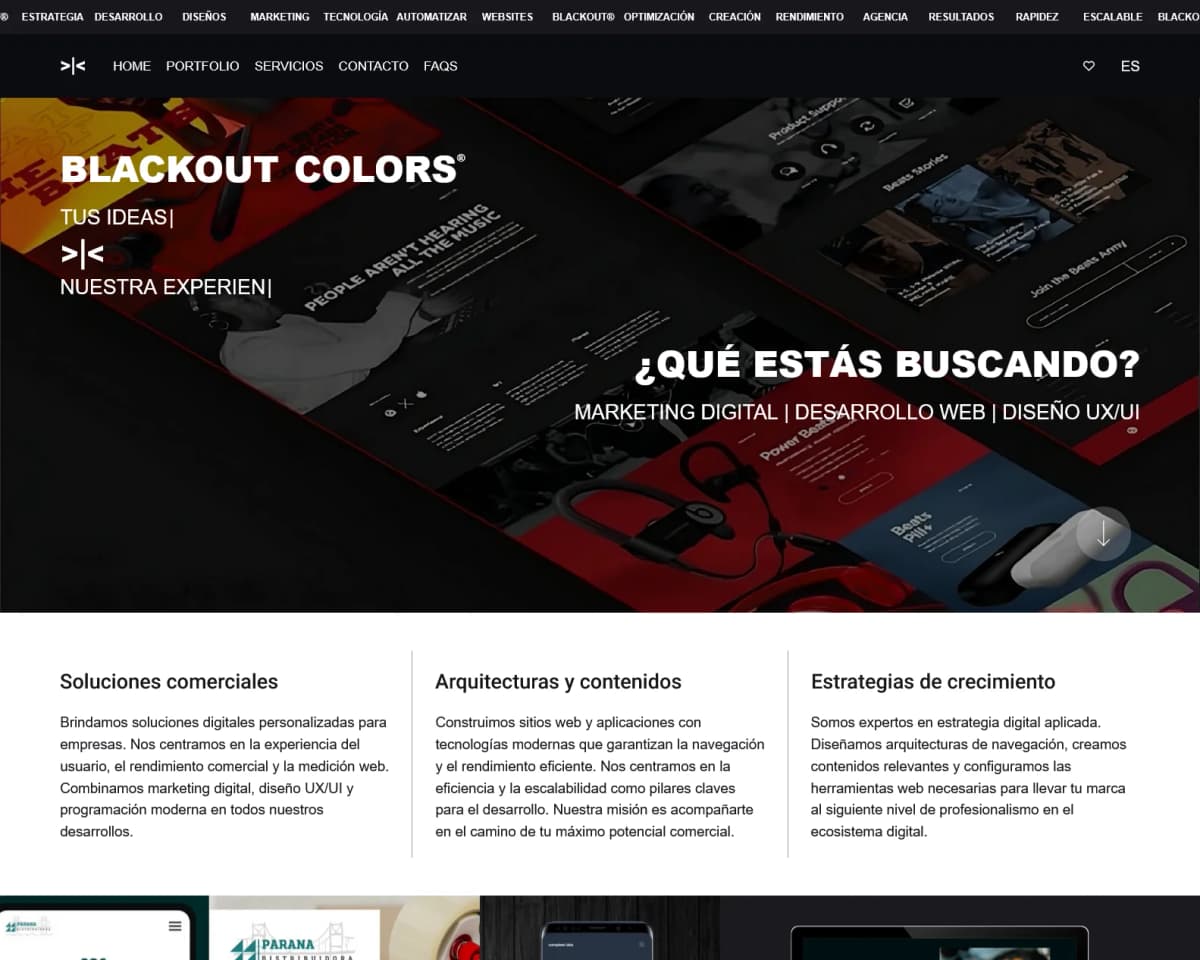 BLACKOUT COLORS